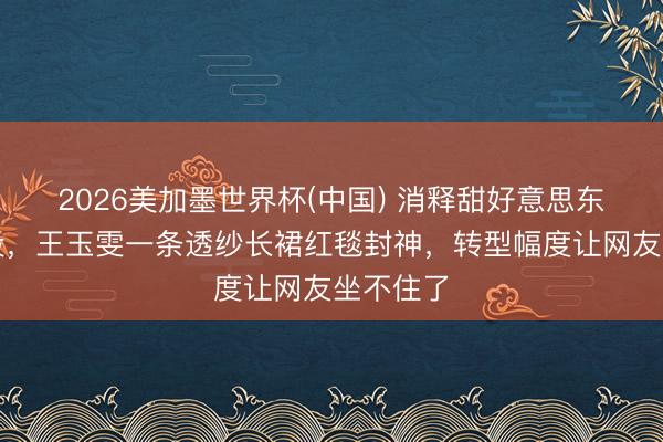 2026美加墨世界杯(中国) 消释甜好意思东说念主设，王玉雯一条透纱长裙红毯封神，转型幅度让网友坐不住了